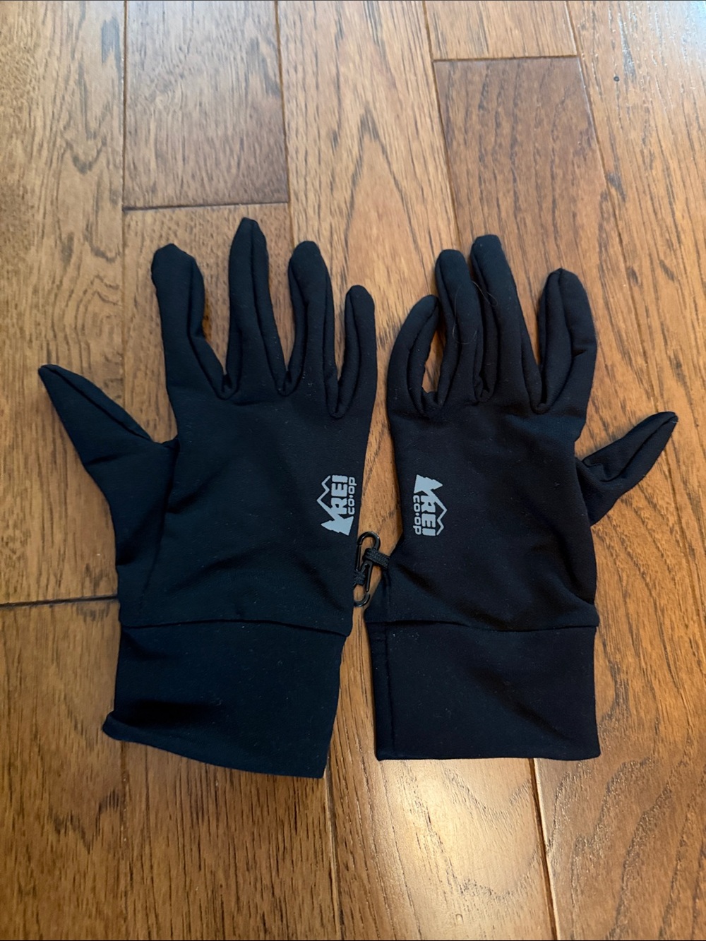 REI Co-op Liner Gloves Black Lightweight size M